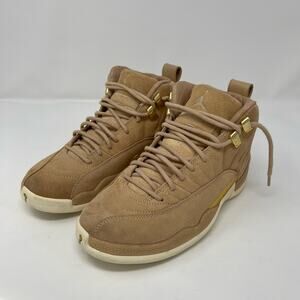 Nike Air Jordan 12 Retro Vachetta Tan Sneakers (Size 5.5)